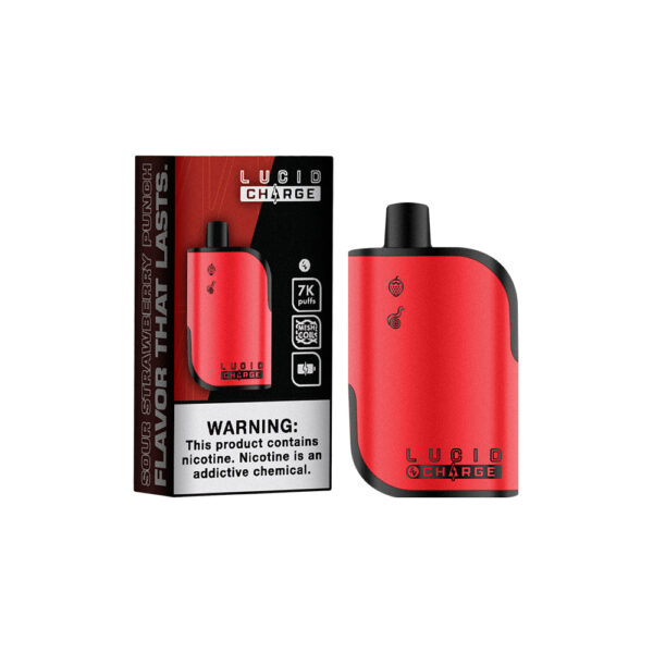 LUCID CHARGE 7000 PUFF DISPOSABLES 10CT BOX 14